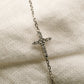 Diamond Cross Bracelet