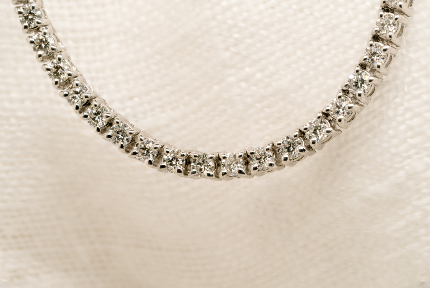 The Zoe Diamond Tennis Necklace